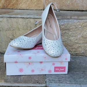 Little Angel Sparkly Wedge Heels 👠 Size: US 4
